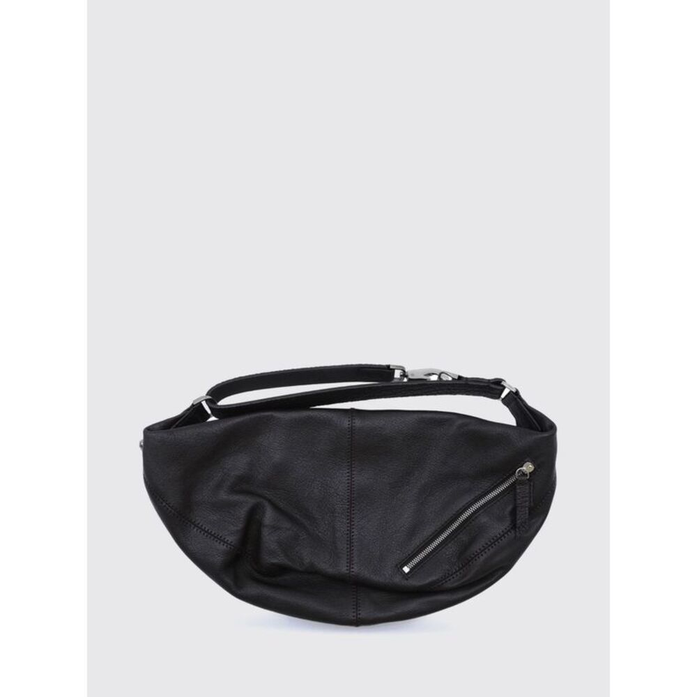 Lemaire Women Small Leather Shoulder Bag Lemaire With Rounded Design